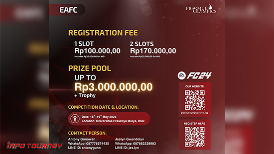 turnamen ea sports fc 24 mei 2024 prasmul olympics 24 logo
