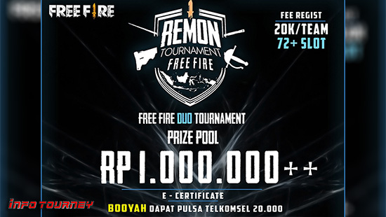turnamen ff free fire agustus 2020 remon duo season 3 logo