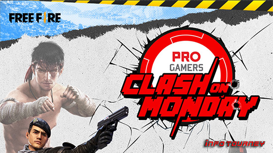 turnamen ff free fire desember 2020 clash on monday logo