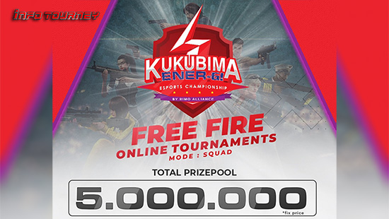 turnamen ff free fire desember 2020 kukubima ener g logo