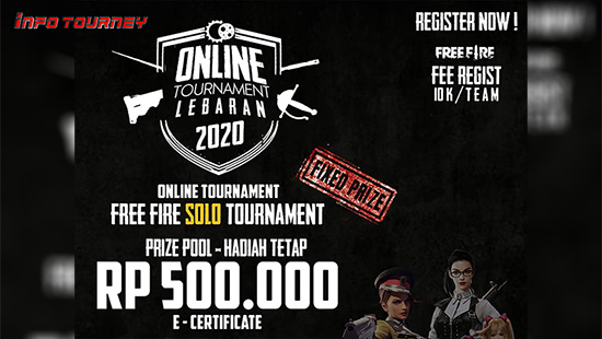 turnamen ff free fire juni 2020 remon solo logo