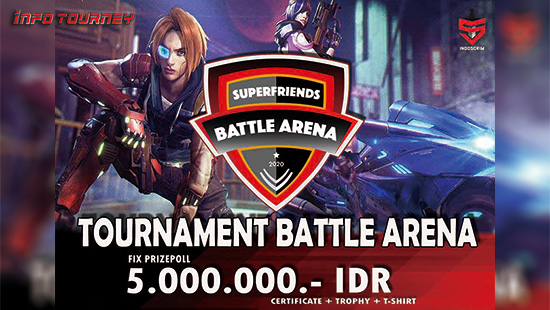 turnamen ff free fire september 2020 indoscrim x superfriends logo