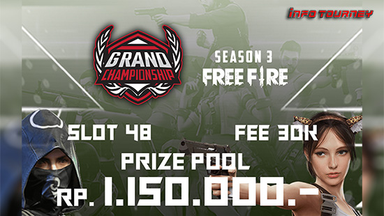 turnamen ff free fire april 2021 grand championship season 3 logo