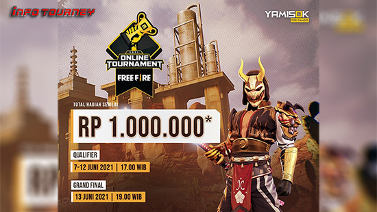 turnamen ff free fire juni 2021 yamisok juni 2021 logo