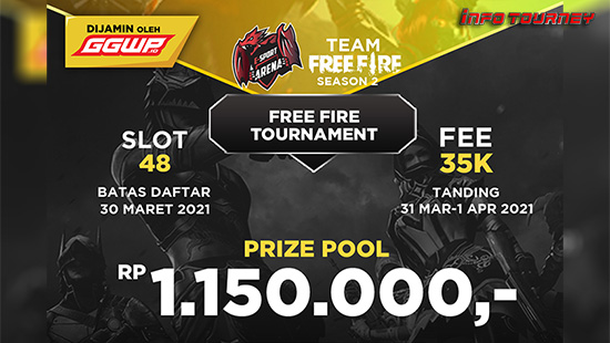 turnamen ff free fire maret 2021 elite war season 2 logo