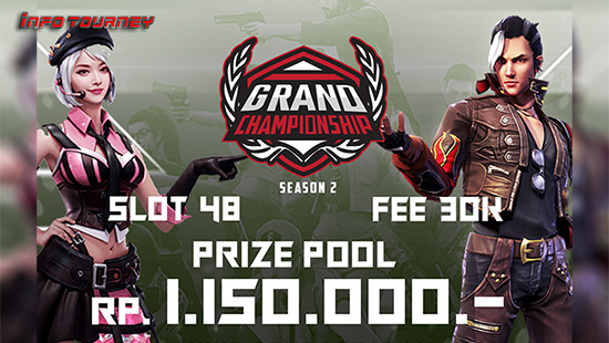 turnamen ff free fire maret 2021 grand championship season 2 logo