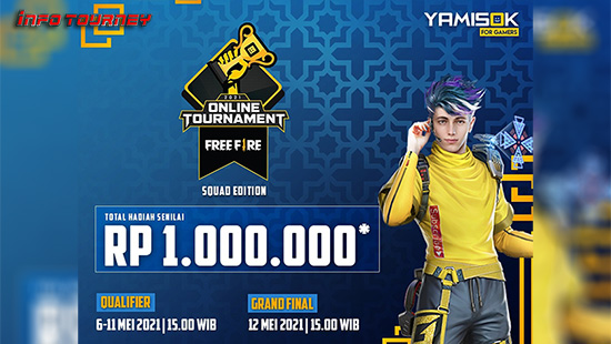 turnamen ff free fire mei 2021 yamisok mei 2021 logo