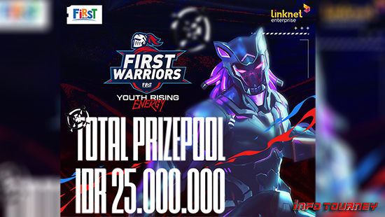 turnamen ff free fire desember 2023 first warriors 2023 logo