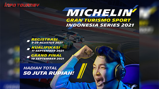 turnamen gt sport gran turismo sport agustus 2021 michelin gran turismo sport indonesia series 2021 logo