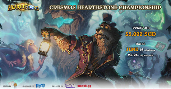 turnamen hearthstone cremos championship season1 juni 2018 poster