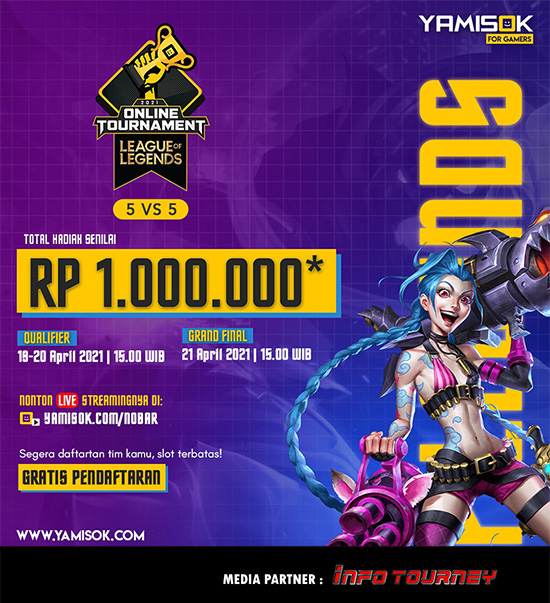 turnamen league of legends wild rift april 2021 yamisok april 2021 poster