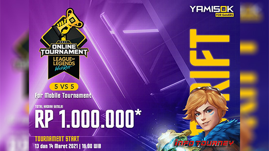 turnamen league of legends wild rift maret 2021 yamisok maret 2021 logo