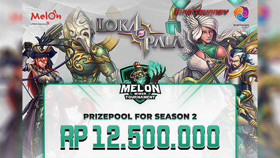 turnamen lokapala juli 2020 melon minor season 2 logo