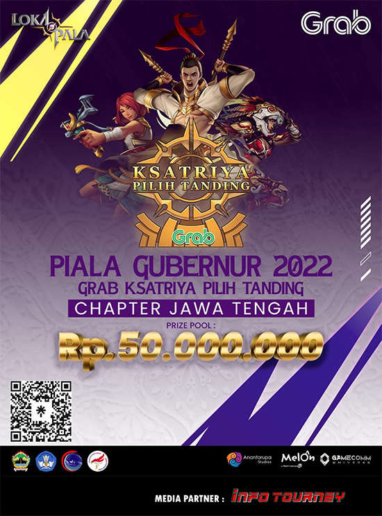 turnamen lokapala september 2022 piala gubernur 2022 poster