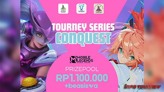turnamen ml mlbb mole mobile legends april 2024 conquest logo