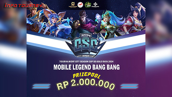 turnamen ml mlbb mole mobile legends mei 2024 city season cup 2024 logo