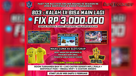 turnamen ml mlbb mole mobile legends februari 2024 maung id season 96 logo 2