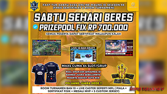 turnamen ml mlbb mole mobile legends februari 2024 maung id season 98 logo