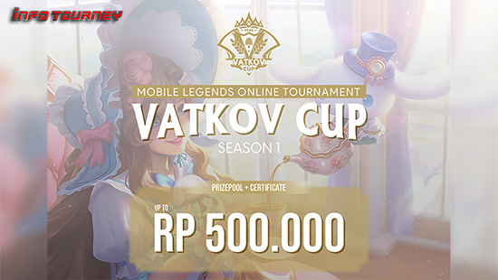 turnamen ml mlbb mole mobile legends februari 2024 vatkov cup season 1 logo