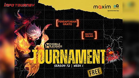turnamen ml mlbb mole mobile legends juli 2025 rxr esport season 1 week 1 logo
