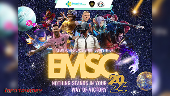 turnamen ml mlbb mole mobile legends juni 2024 emsc 2024 logo