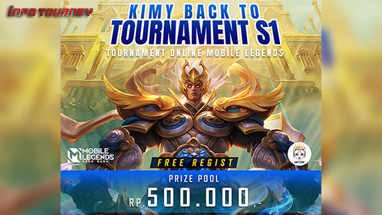 turnamen ml mlbb mole mobile legends maret 2024 kimy back to tour season 1 logo