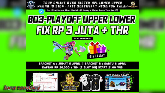turnamen ml mlbb mole mobile legends maret 2024 maung id season 102 logo