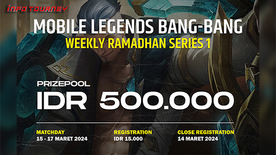turnamen ml mlbb mole mobile legends maret 2024 meister ramadhan series 1 logo
