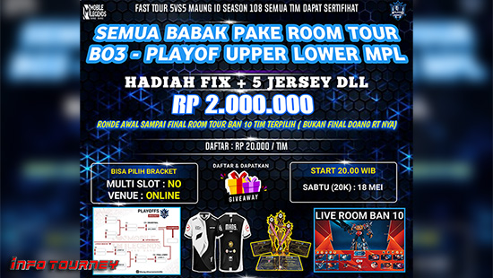 turnamen ml mlbb mole mobile legends mei 2024 maung id season 108 logo 1