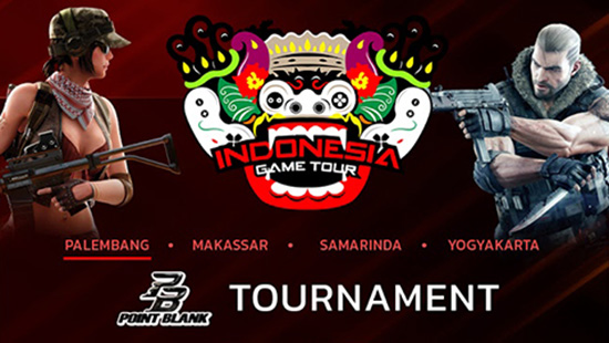 turnamen pb pointblank indonesia game tour palembang qualifier maret 2018 logo