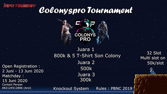 turnamen pb point blank juni 2020 colonyspro logo