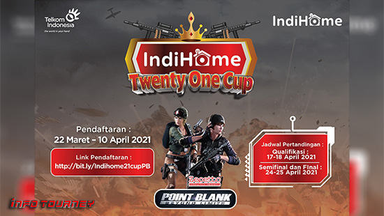 turnamen pb point blank april 2021 twenty one cup logo