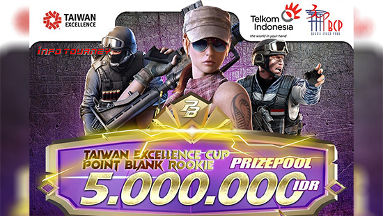 turnamen pb point blank oktober 2021 taiwan excellence cup logo