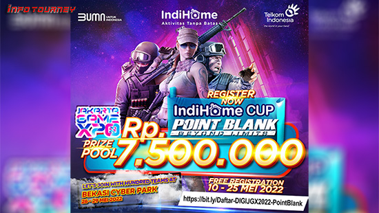 turnamen pb point blank mei 2022 indihome cup 2022 logo 1