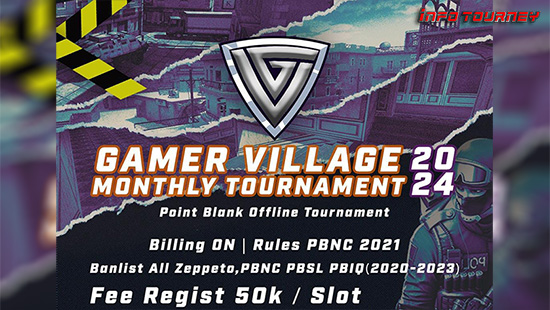 turnamen pb point blank januari 2024 gv monthly 2024 logo