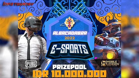 turnamen pubgm pubgmobile september 2022 albacadabra 2022 logo