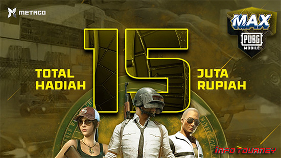 turnamen pubgm pubgmobile juni 2022 metaco max logo