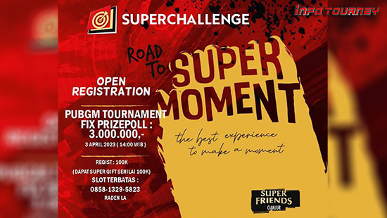 turnamen pubgm pubgmobile april 2023 superchallenge id supermoment logo