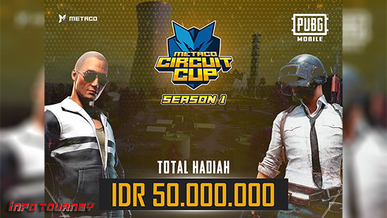 turnamen pubgm pubgmobile maret 2023 metaco circuit cup season 1 logo