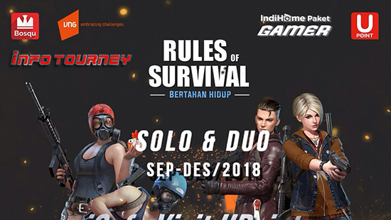 turnamen ros rules of survival icafe visit upoint september november desember 2018 logo